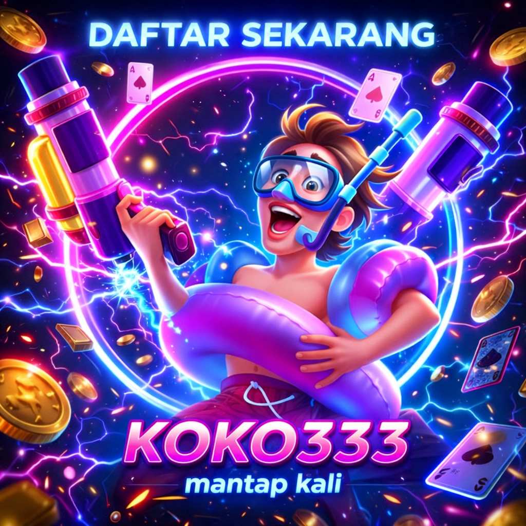 Galeri foto Koko333 — Main Digital dengan Konsep Visual Pixel Futuristik di Jakarta